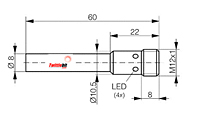 DW-AS-8 dimensions