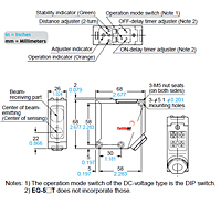 EQ-500 dimensions