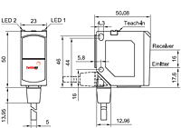 FT55R-prwwired dimensions