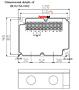 TOGI BOXTM-1002 dimensions